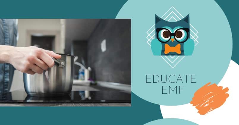 Induction Cooktop with EducateEMF logo